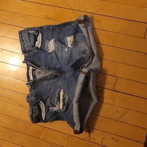 Womans denim shorts